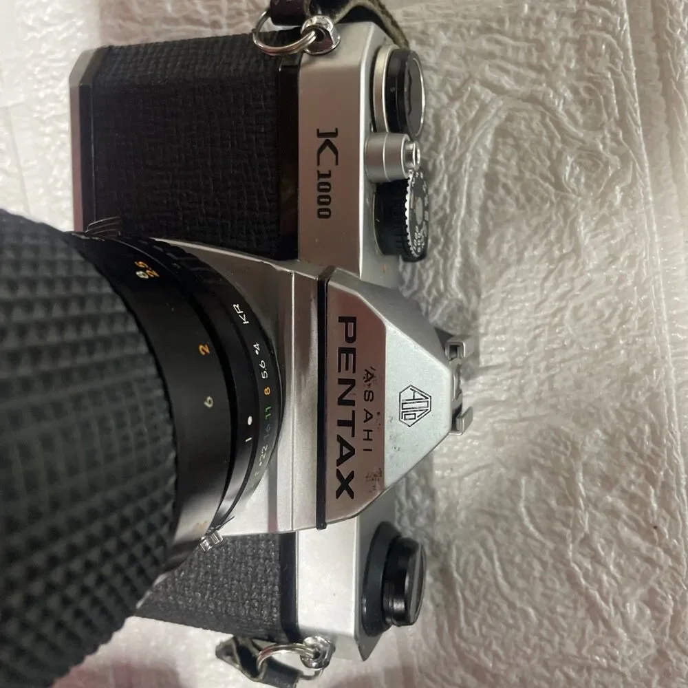 Vtg Asahi Pentax K 1000 Camera SMC Pentax